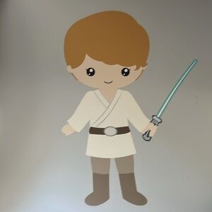 11x14 STARWARS Print baby version 6 in total Baby Luke Skywalker, Princess Leia